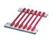 GUIDE RAIL STD 70D 2MM RED