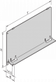 SLOT COVER 3U 4HP 160D