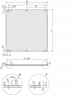 PART.FRONT PANEL 6U 10HP