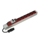 SOCKET STRIP 6-WAY UTE RED