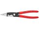 Pliers for Electrical Installation black atramentized plastic coated 200 mm, 13 81 200