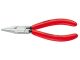 Flat Nose Pliers black atramentized 125 mm, 37 21 125