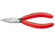 Flat Nose Pliers black atramentized 125 mm, 37 31 125