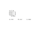 Foil label 550-11401, A 19.1, B 12.7, C 50.8 mm, white, 150 labels