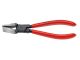 Glass Breaking Pincer black atramentized plastic coated 180 mm, 91 31 180